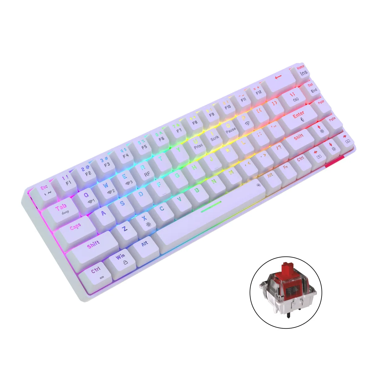 Portronics Hydra 10 RGB Wireless Mechanical Keyboard - Mechanical Keyboard Deal