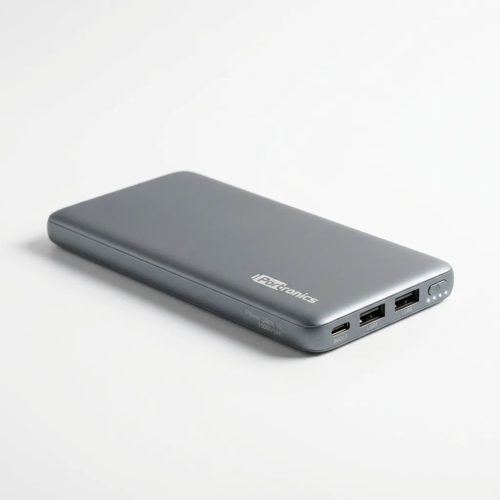 Portronics Power Slice 10 10000mAh Ultra-Slim - Power Bank Deal