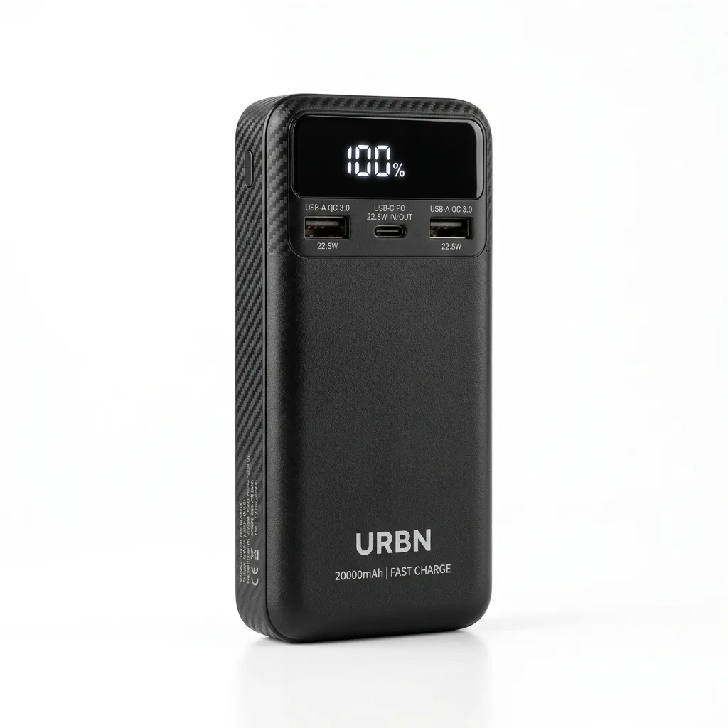 URBN 20000mAh 22.5W Ultra-Fast Power Bank - Power Bank Deal