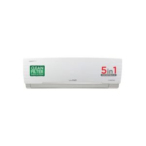 Lloyd 1.5 Ton 3 Star Inverter Split AC (5 in 1 Convertible, Copper, Anti-Viral + PM 2.5 Filter, 2023 Model, White with Chrome Deco Strip, GLS18I3FWAGC)