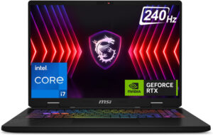 MSI Intel Core i7 14th Gen 14700HX - (32 GB/1 TB SSD/Windows 11 Home/8 GB Graphics/NVIDIA GeForce RTX 4070) Crosshair 16 HX D14VGKG-668IN Gaming Laptop(16 Inch, Cosmos Gray, 2.5 Kg, With MS Office)