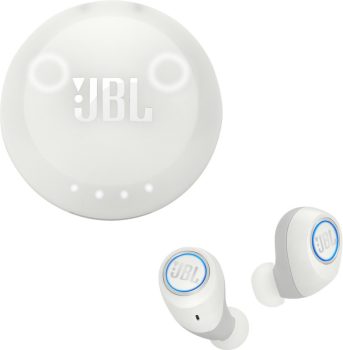 JBL FREEX with IPX5 SplashProof Bluetooth(White, True Wireless)