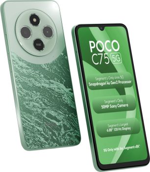 POCO C75 5G (Enchanted Green, 64 GB)(4 GB RAM)