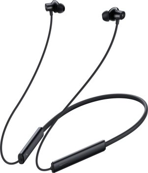 realme Buds Wireless 3 with 30dB ANC, 360 degree Spatial Audio, upto 40 hours Playback Bluetooth(Pure Black, In the Ear)
