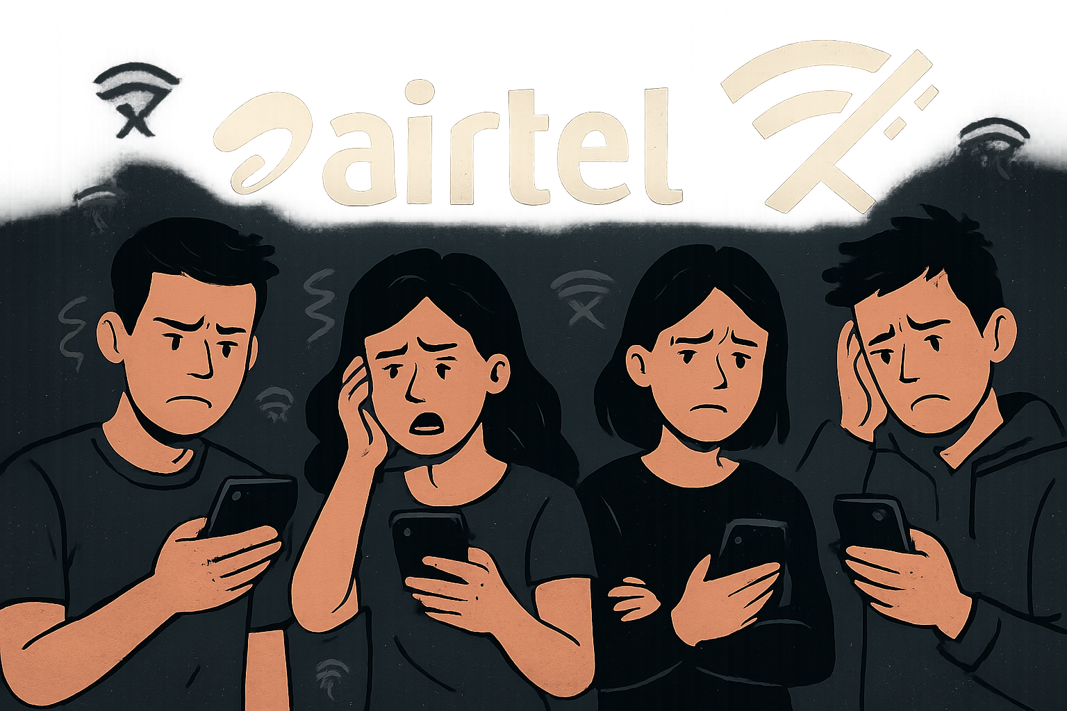 airtel network issue today