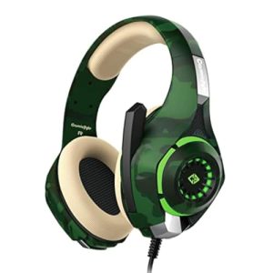 Cosmic Byte GS410 Headphones with Mic and for PS4, Xbox One, Laptop, PC, iPhone and Android Phones (Camo Green)