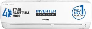 Voltas 2023 Model 1.5 Ton 5 Star Split Inverter AC - White(185V Vectra Elegant(4503452), Copper Condenser)