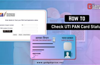 UTI PAN Card Status
