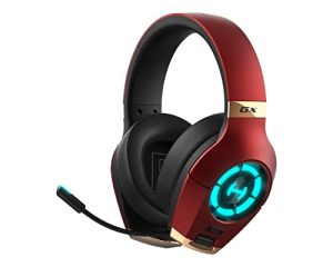 Edifier GX Hi-Res Gaming Headset with Hi-Res, Dual Noise Cancelling Microphone, Multi-Mode, 3.5mm AUX, USB 3.0, USB-C Connection - Red
