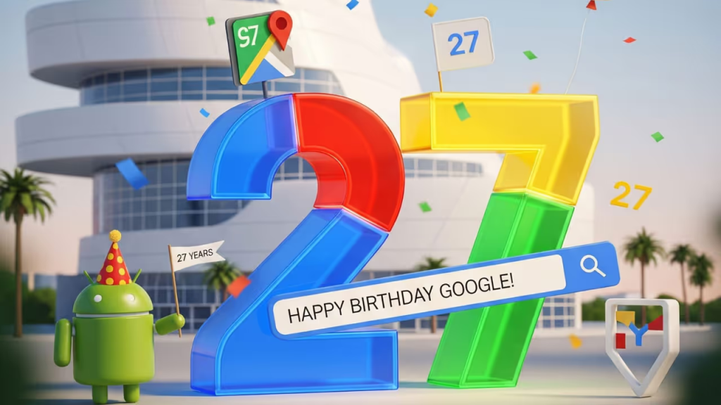 A Celebration of Google's 27th Birthday in 2025