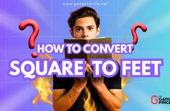 convert square to feet