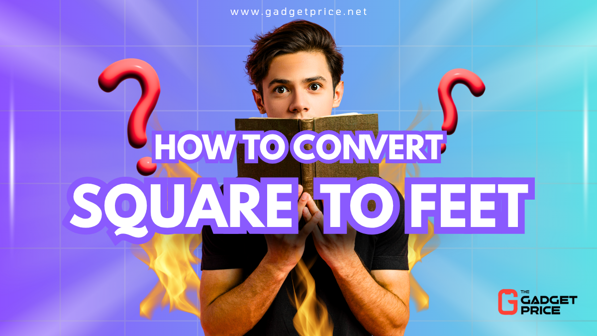 convert square to feet