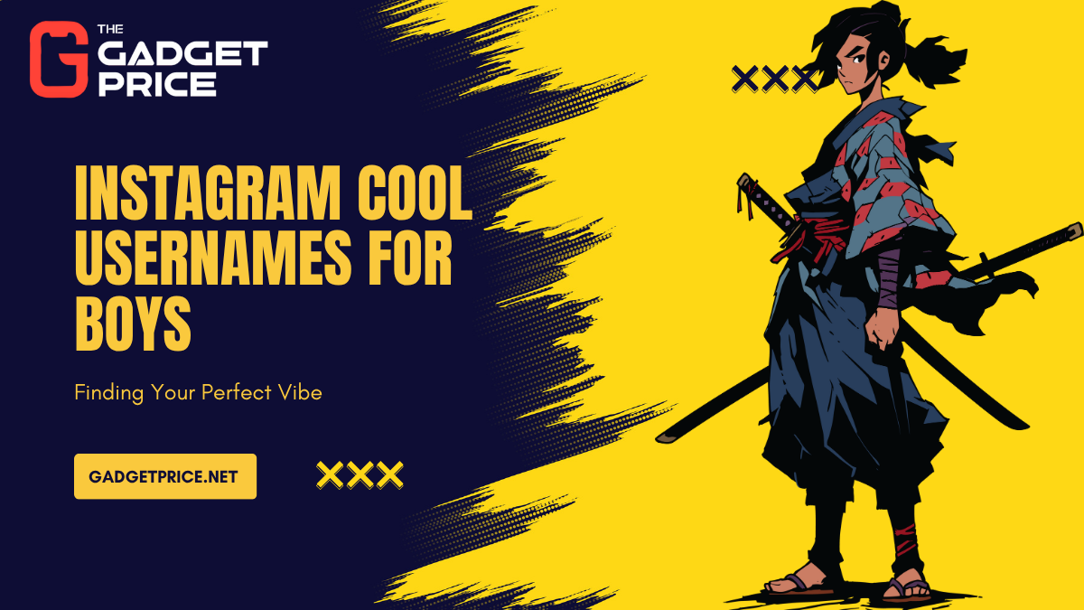 Instagram Cool Usernames for Boys