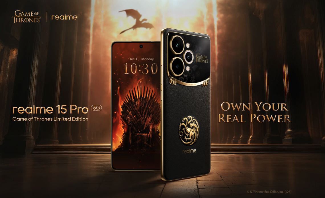 realme 15 Pro 5G Game of Thrones Edition – Limited & Powerful Phone