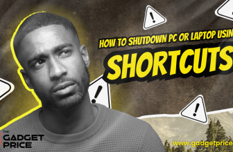 how to shutdown pc or laptop using shortcuts