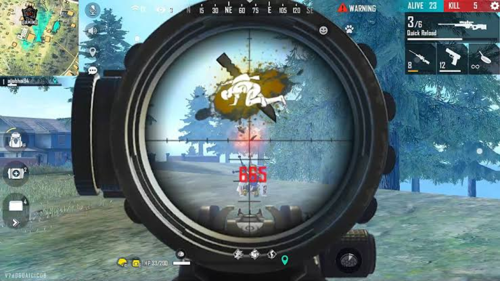 Sensitivity for sniper specialists