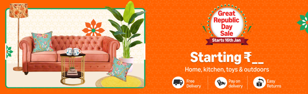 Amazon Great Republic Day Sale 2026 home